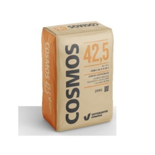 CEMENTO COSMOS (I 42.5 R-SR 5) 25 KG. GRIS
